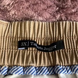 Talbots khaki jogger pants